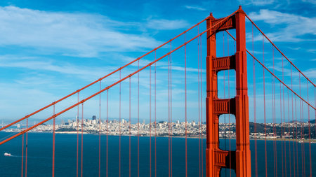 Golden Gate Bridge in San Fransisco, California