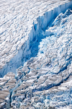 Close-up of the Salmon Glacier, BC