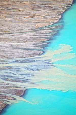 Peyto Lake is a glacier fed lake in Banff National Park, Alberta, Canadaの写真素材