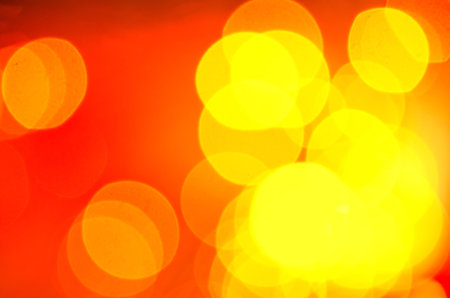light spot in the bokeh background