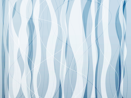 line curve blue wave background vectorのイラスト素材