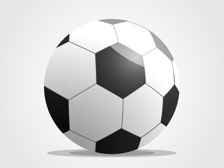 football soccer ball futsal spots vectorのイラスト素材