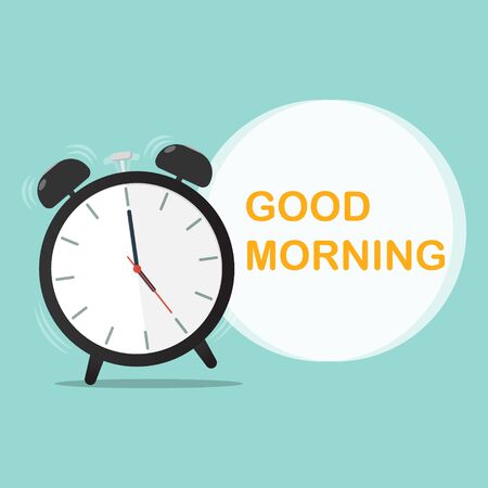 good morning concept vectorのイラスト素材