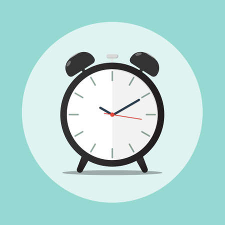 alarm clock vectorのイラスト素材