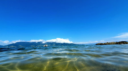 summer at the beachの写真素材