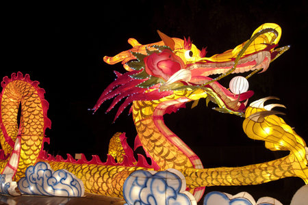 New years Dragon lantern