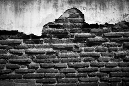 Old wall and brickの写真素材