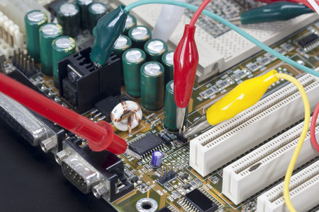 verification testing of electronic board