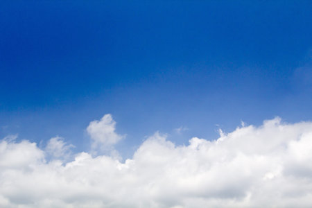 Blue sky with cloud 