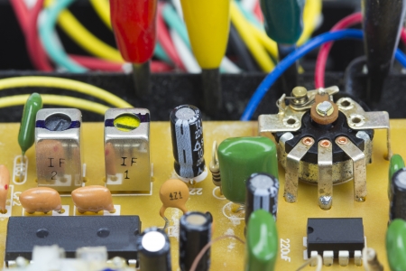 Retro electronic boards の写真素材