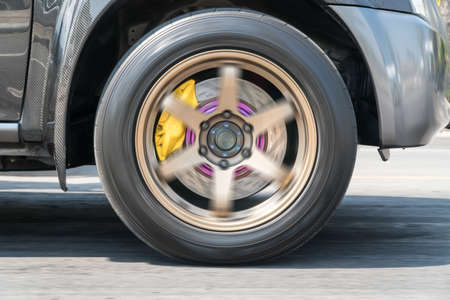 Front disk brakeの写真素材