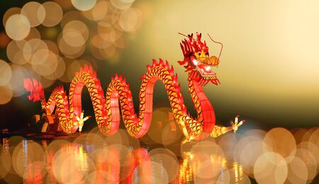 Chinese New Year Dragonの写真素材