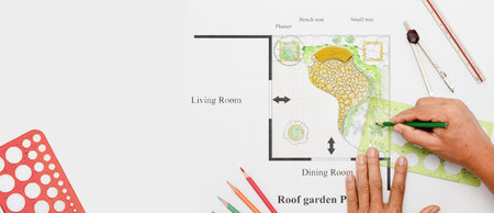 Balcony garden home design
