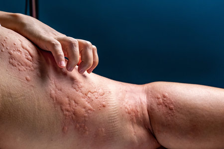 vaccine  allergies symptom in elderly after vaccination.