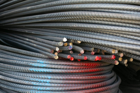 Construction steel rod and bars