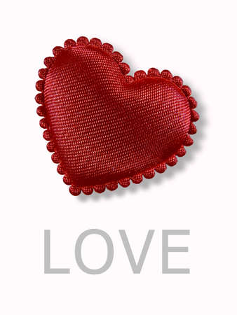 red heart の写真素材