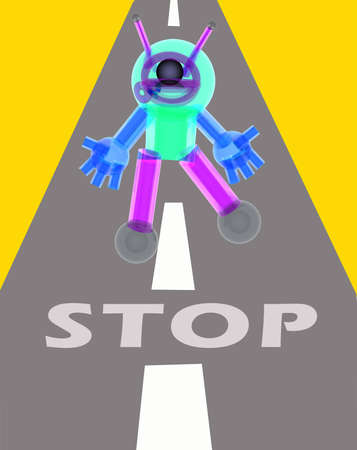  Toy Robot の写真素材