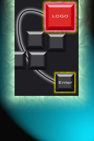 Background composition designの写真素材