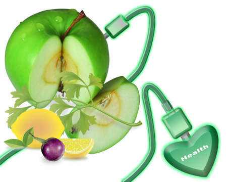  Health and heart の写真素材