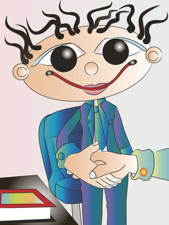 Shake hands business people の写真素材