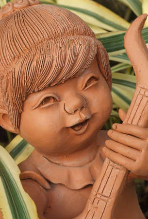 Doll clay Thai folk art の写真素材