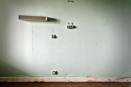 Abandoned hospital roomの写真素材