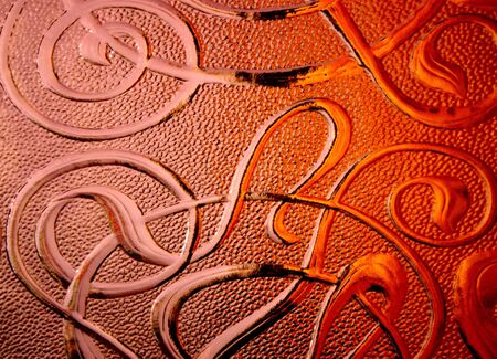 Copper patternの写真素材