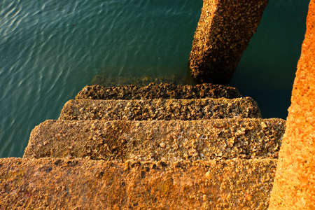 stair's old portの写真素材