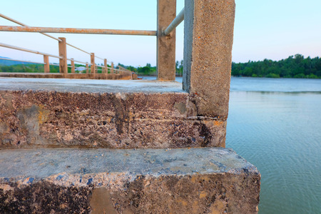 old pier. Thailand.の写真素材