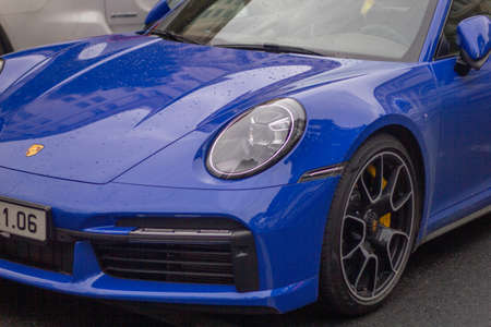 Porsche 911 Turbo Sのeditorial素材