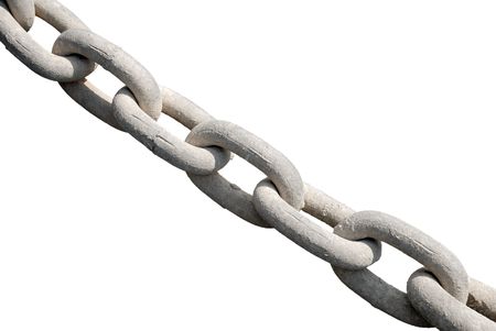 Heavy metal chain の写真素材