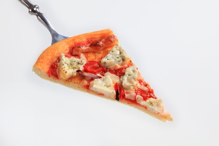 Slice of pizza on a slice server