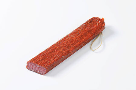 Hunter's salami - hard salami containing pork and beef, seasoned with pepper