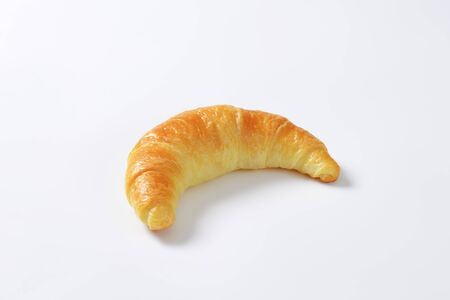 Crisp crescent roll - studio shotの写真素材