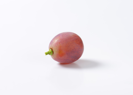 red grape on white backgroundの写真素材
