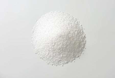 Heap of coarse grained salt