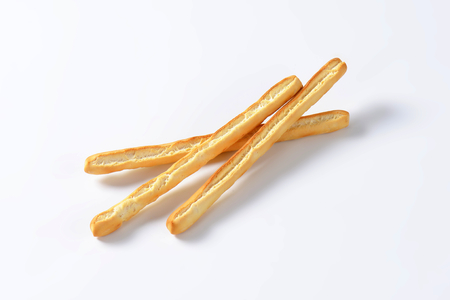 Grissini breadsticksの写真素材