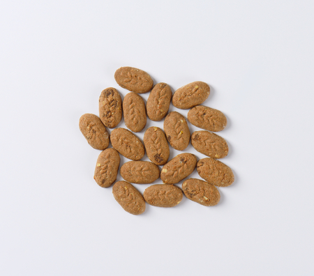 Chocolate whole grain mini breakfast biscuits