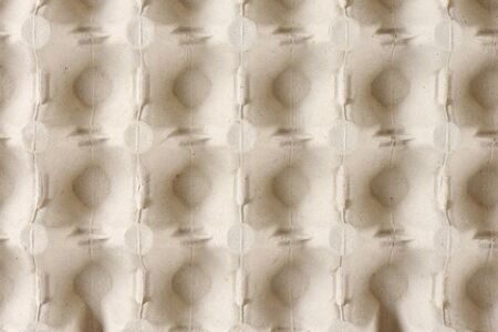 detail of empty egg tray