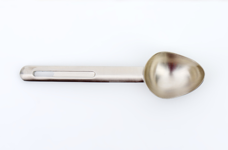 stainless steel ice cream scoopの写真素材