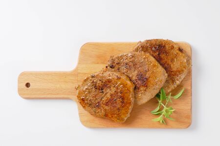 roasted herb rubbed boneless pork chops