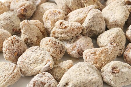 group of dried figs - full frame