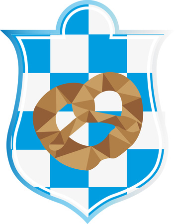 bavarian batch illustrationのイラスト素材