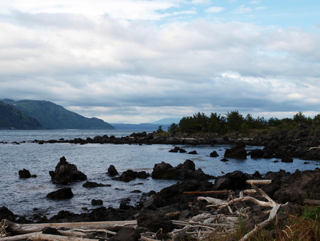 Coast of Yakushima, Japanの写真素材
