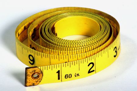 Fitness or seamstress measuring tape
