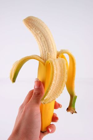 Banana and Peelの写真素材