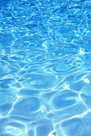 Pool Water With Reflected Light