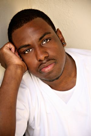 African American Male Portrait の写真素材