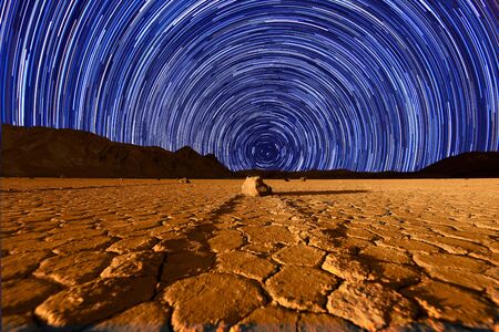 Sand Dune Formations in Death Valley National Park, Californiaの写真素材