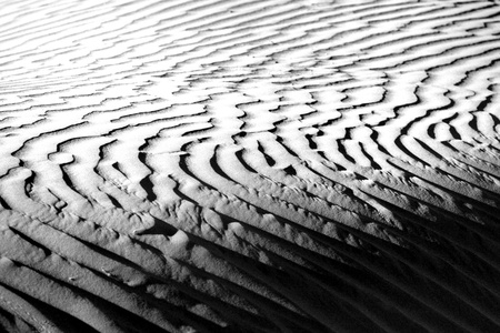 Sand Dune Formations in Death Valley National Park, Californiaの写真素材